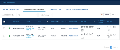 CAPCallRecordingList