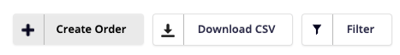 Create Order Button