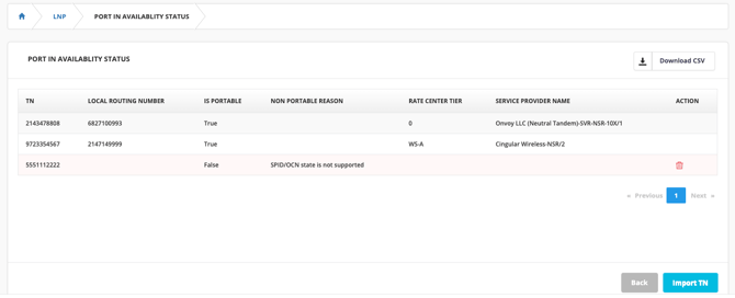 Import Portability Check