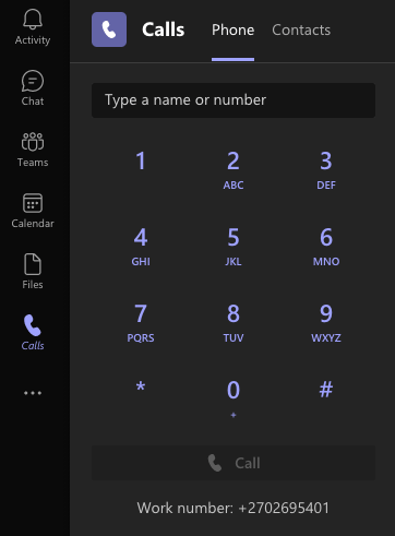 MSTeamsDialer
