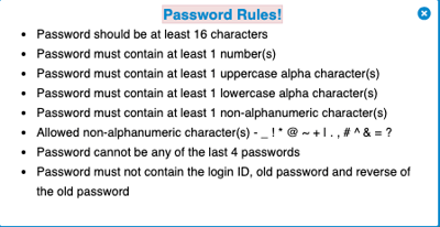 PasswordRules