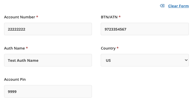 Porting Auth Second Number