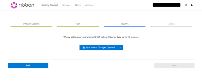 RibbonConnectStartSync