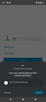 nCommandPlusPWManagerLogin